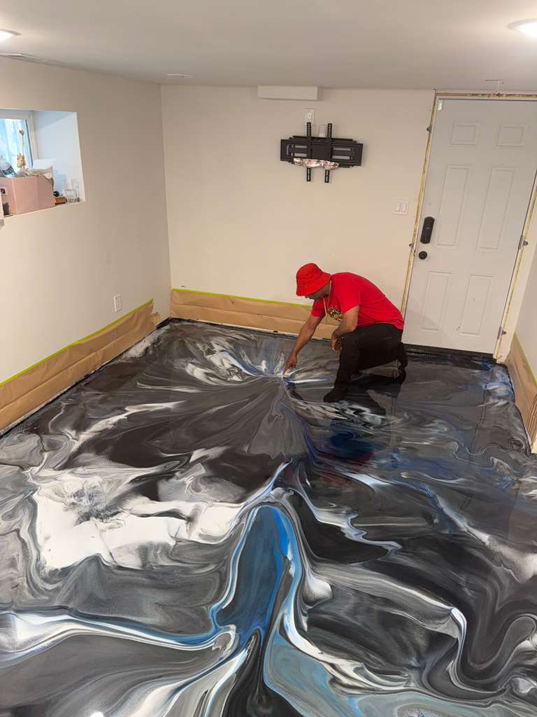 Metalic Floor