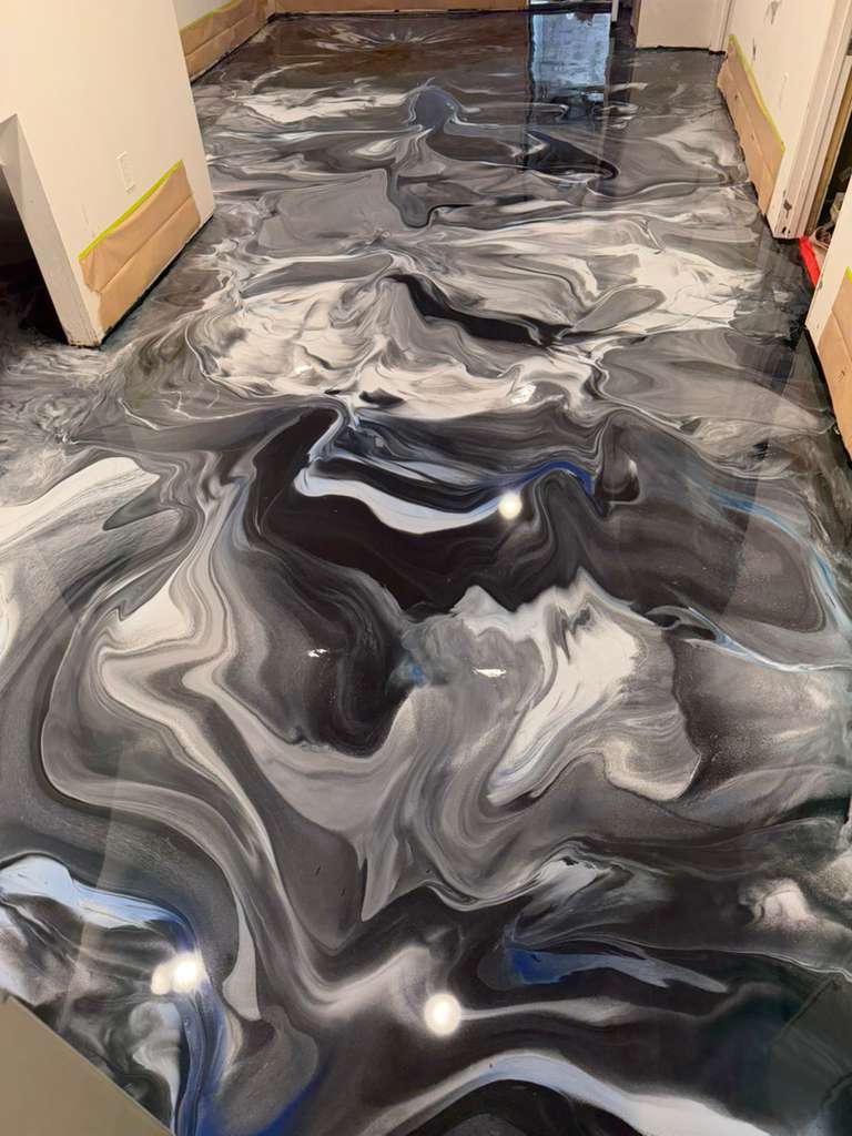 Metalic Floor