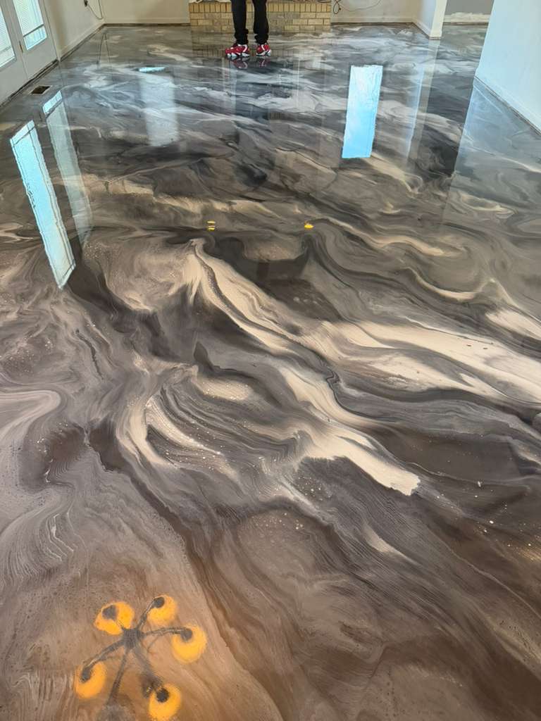 Metalic Floor