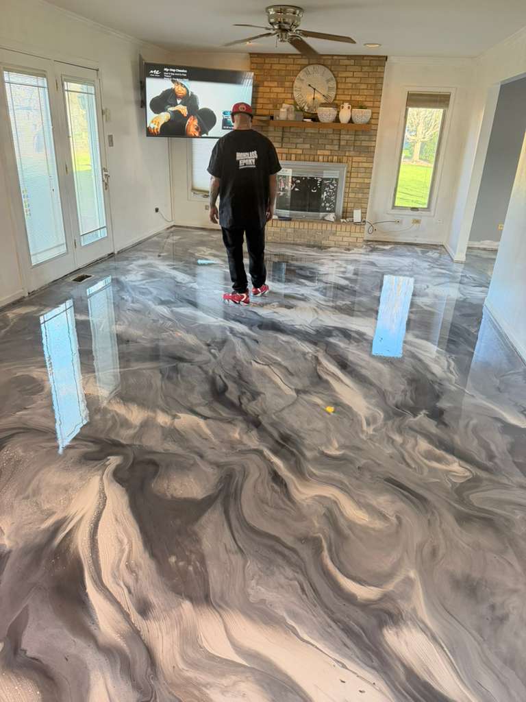Metalic Floor